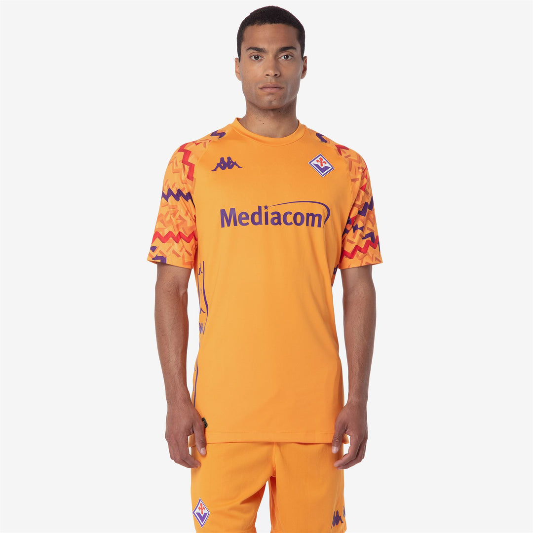 Active Jerseys Man KOMBAT GK PRO 2025 FIORENTINA Shirt ORANGE MARIGOLD Detail (jpg Rgb)			