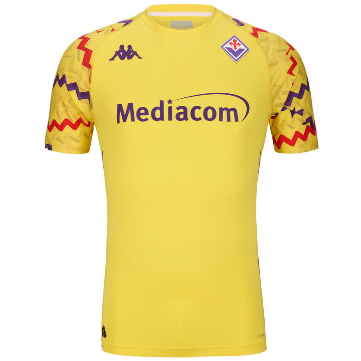 Active Jerseys Man KOMBAT GK PRO 2025 FIORENTINA Shirt YELLOW BLAZING Photo (jpg Rgb)			