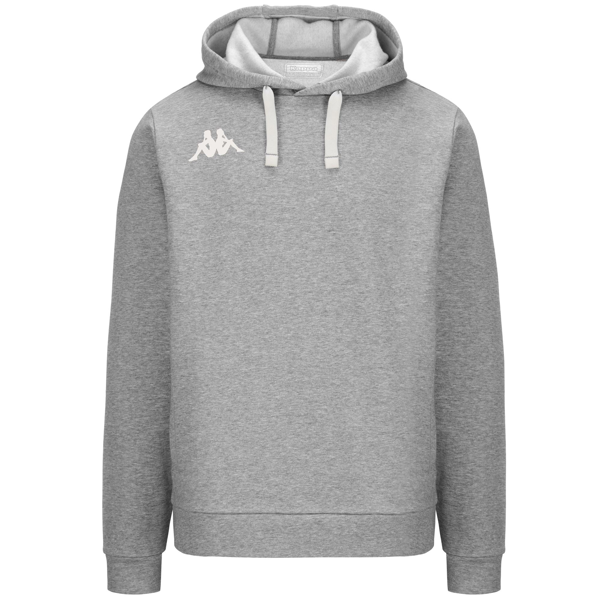 Kappa hoodie gray on sale