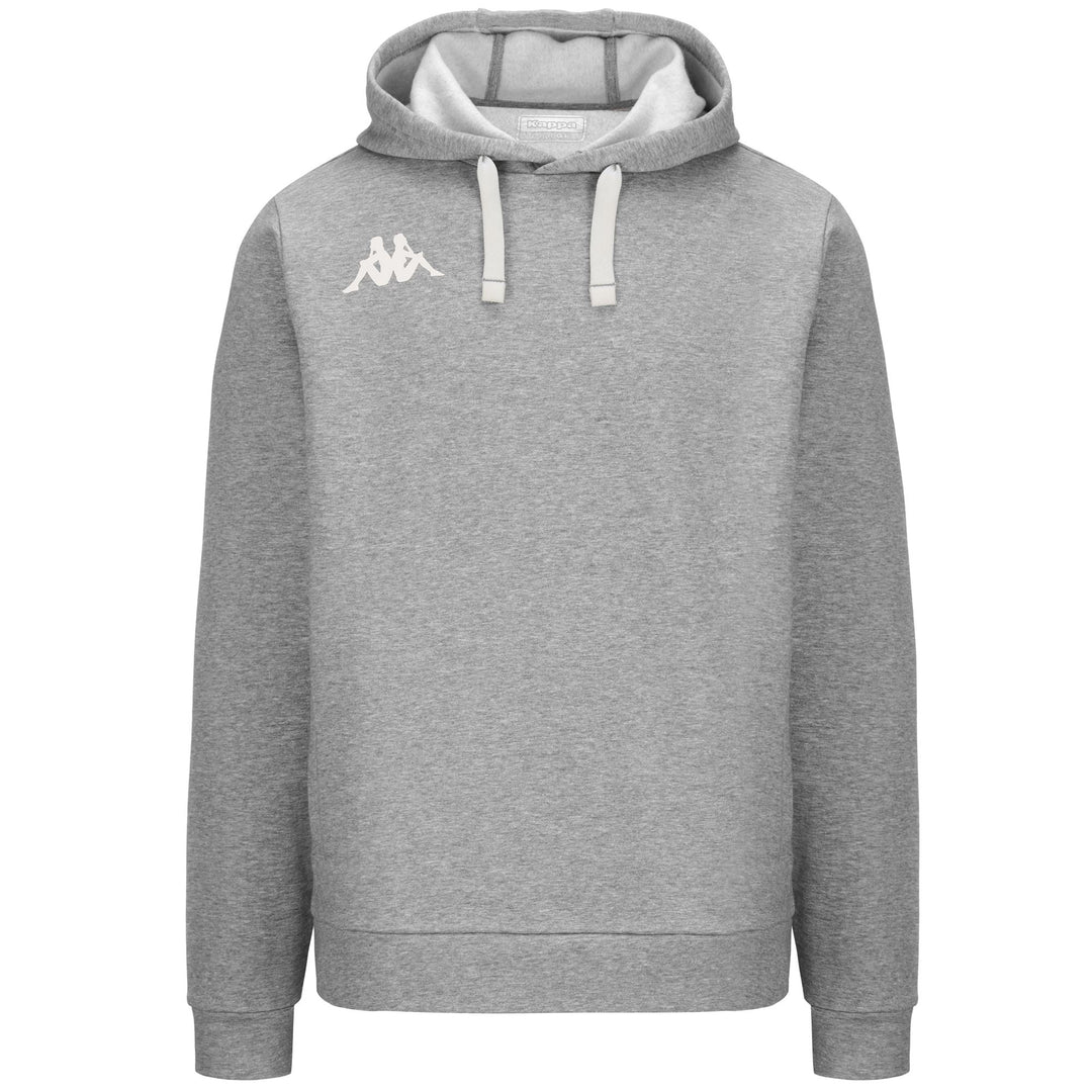 Fleece Man KAPPA4TRAINING BALI Jumper GREY MELANGE Photo (jpg Rgb)			