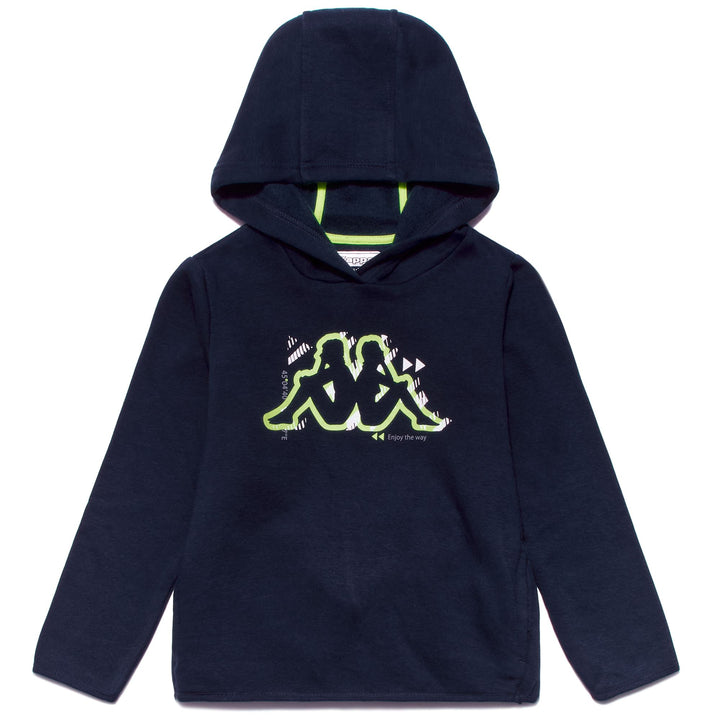 Fleece Boy LOGO BAZILO KID Jumper BLUE DK Photo (jpg Rgb)			