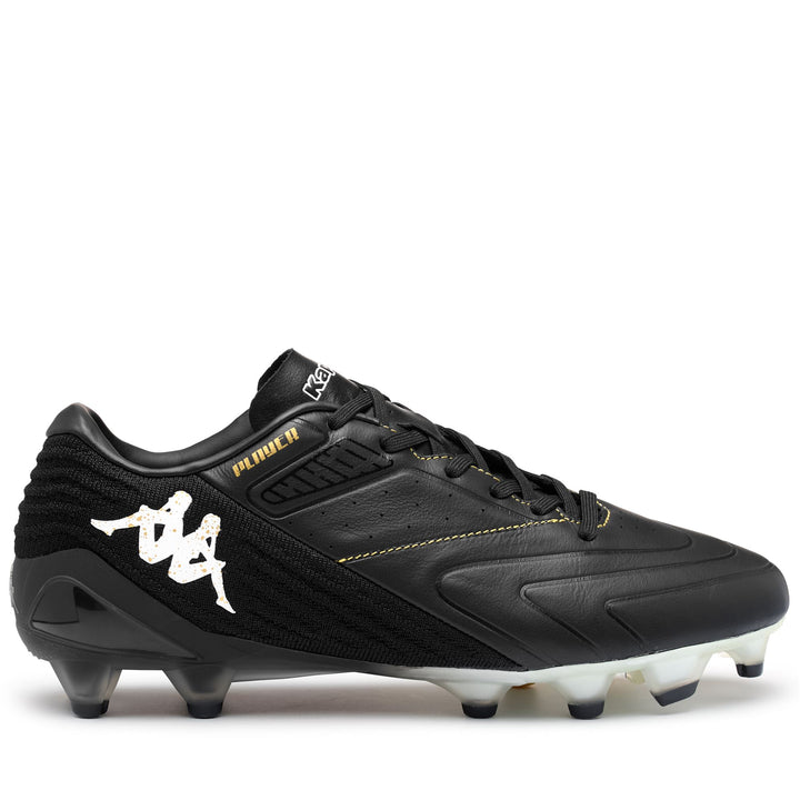 Sport Shoes Man PLAYER PRO FG Low Cut BLACK - WHITE - YELLOW GOLD RICH Photo (jpg Rgb)			