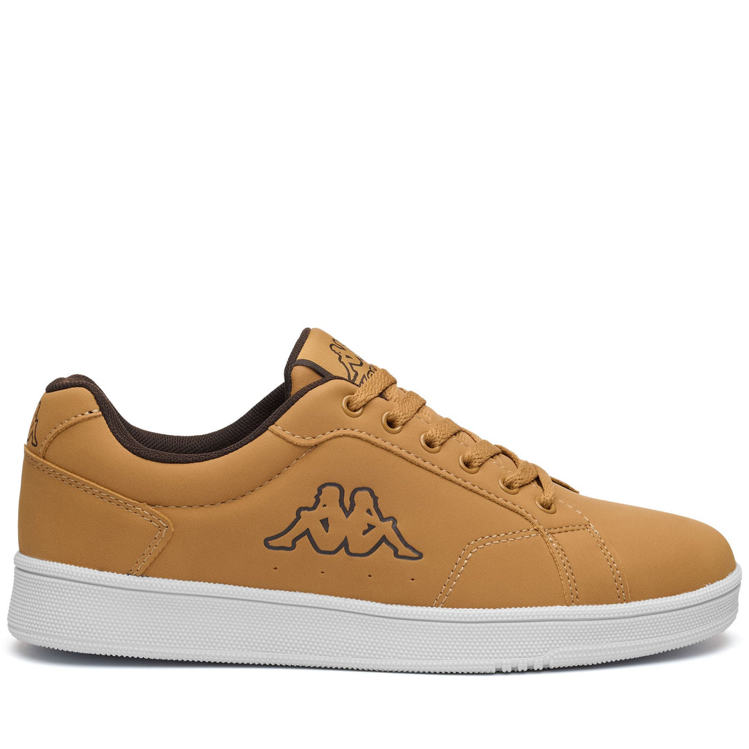 Sneakers Unisex LOGO ADENIS 2 Low Cut YELLOW TAN-BROWN DK Photo (jpg Rgb)			