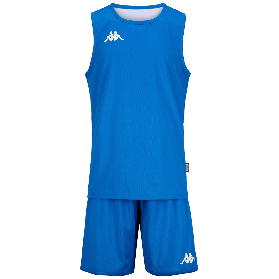 SETS Man KAPPA4BASKET DANCOSI Shorts / Tank BLUE-WHITE Photo (jpg Rgb)			