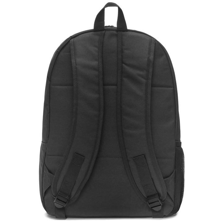 Bags Unisex KAPPA4FOOTBALL GELIA Backpack BLACK Dressed Side (jpg Rgb)		