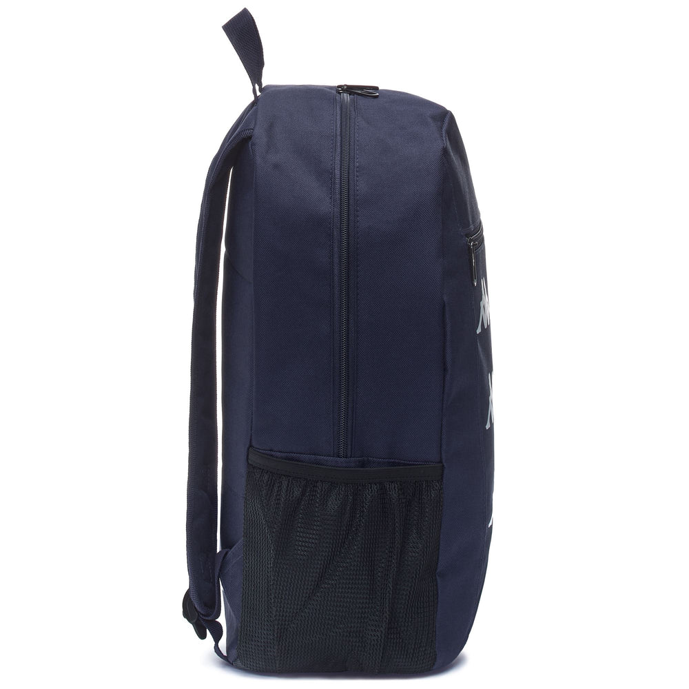 Bags Unisex KAPPA4FOOTBALL GELIA Backpack BLUE MARINE Dressed Front (jpg Rgb)	