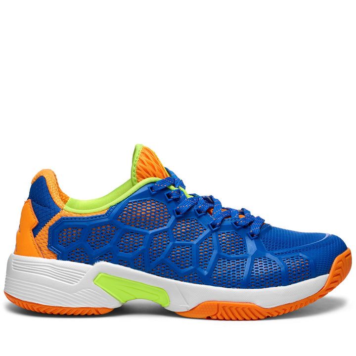 Sport Shoes Unisex KAGE Low Cut BLUE ROYAL-NEON GREEN Photo (jpg Rgb)			