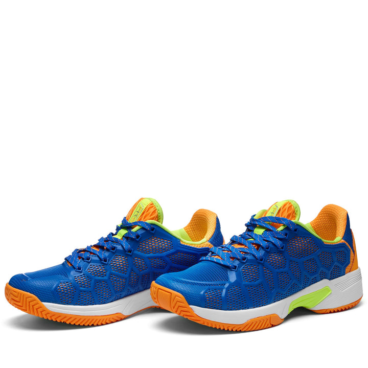 Sport Shoes Unisex KAGE Low Cut BLUE ROYAL-NEON GREEN Detail (jpg Rgb)			