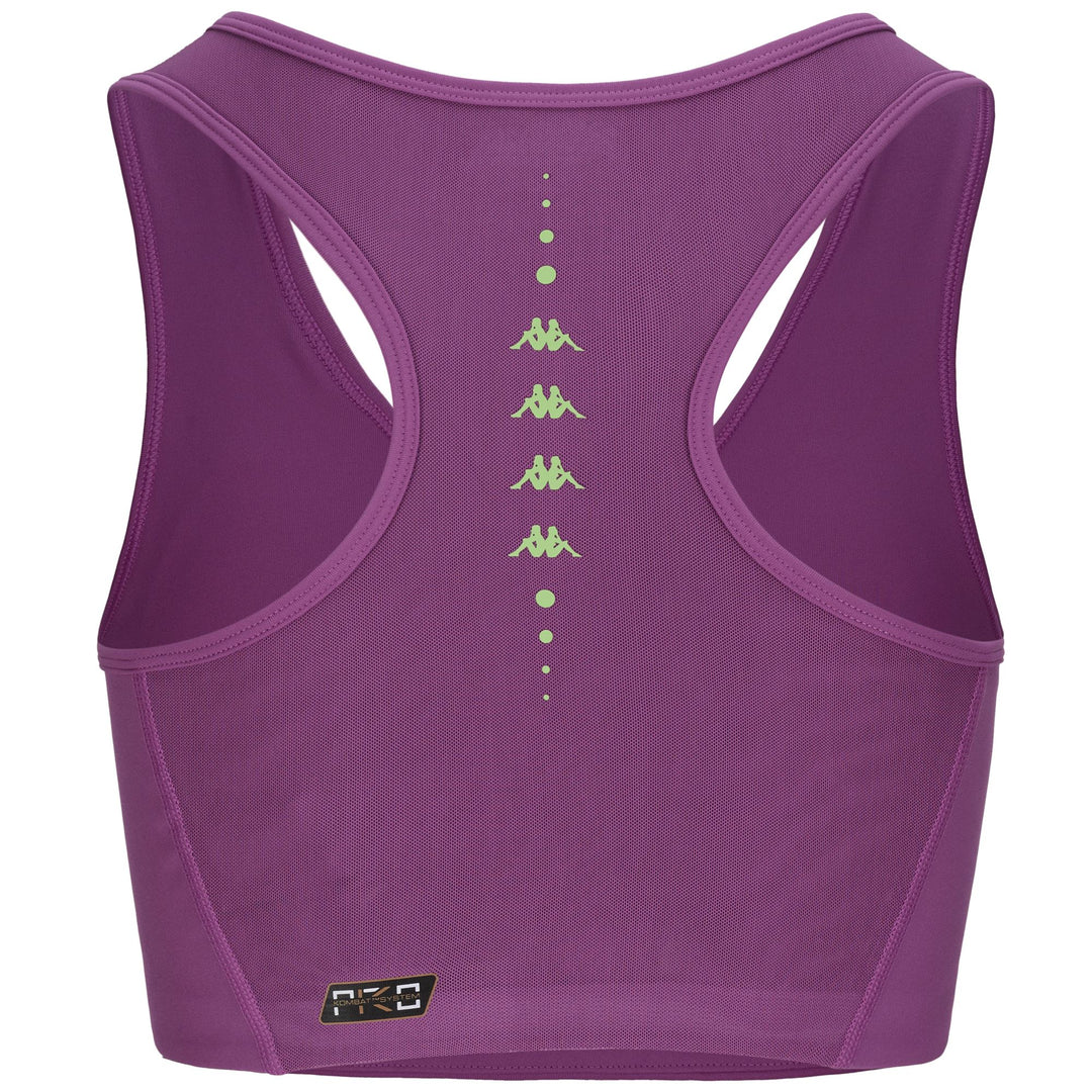 Active Jerseys Woman KOMBAT FADACI Top FUCHSIA ORCHID Dressed Side (jpg Rgb)		