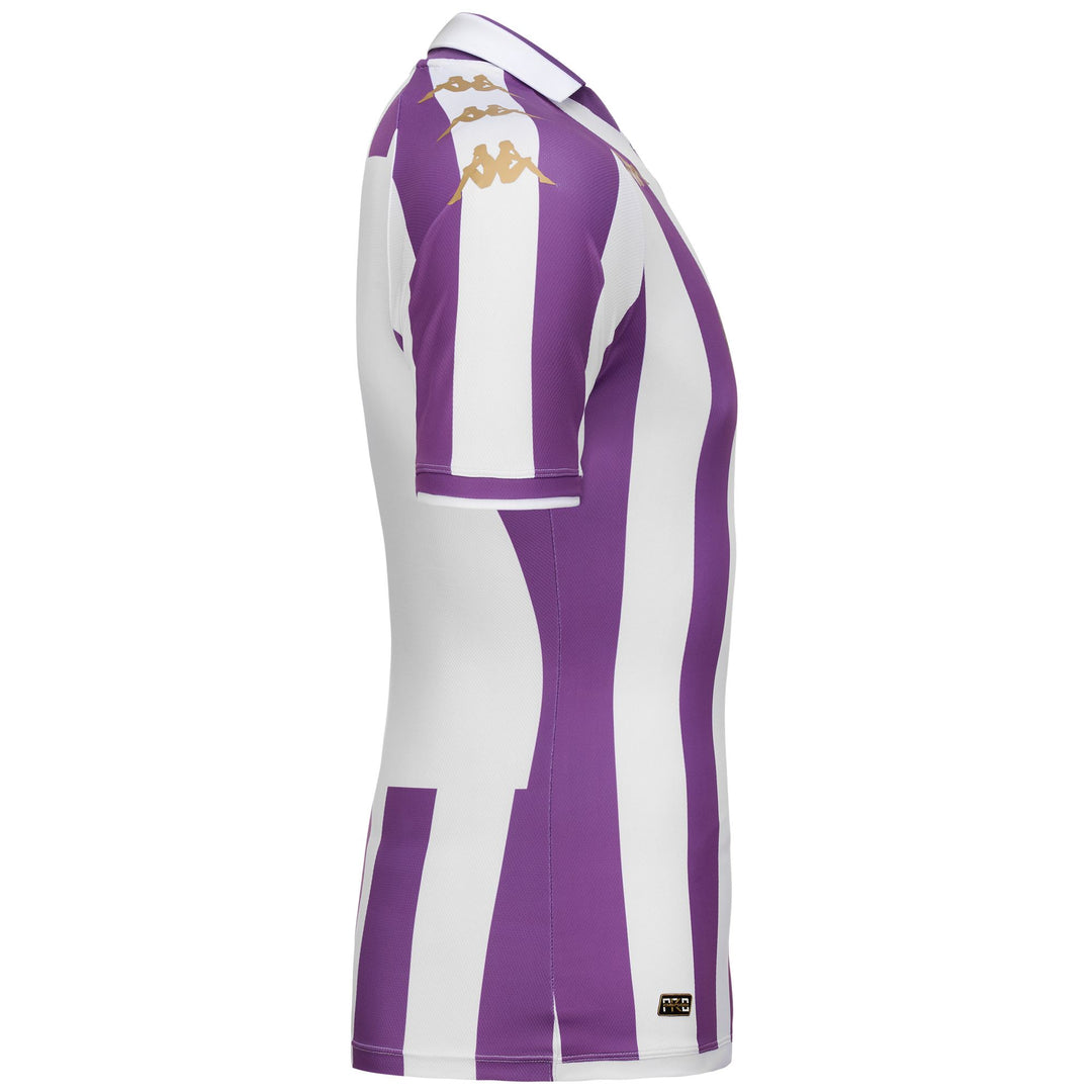 Active Jerseys Man KOMBAT PRO 2024 VALLADOLID Shirt BRIGHT VIOLET - WHITE Dressed Back (jpg Rgb)		