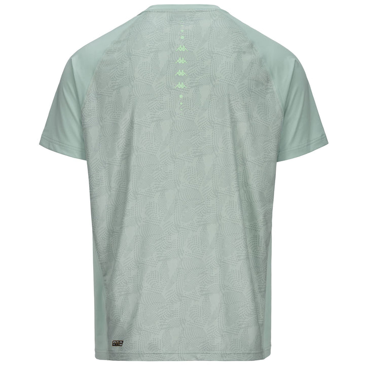 Active Jerseys Man KOMBAT FILO Shirt GREEN LT PASTEL - GREY SAGE - GREEN PARADISE Dressed Side (jpg Rgb)		