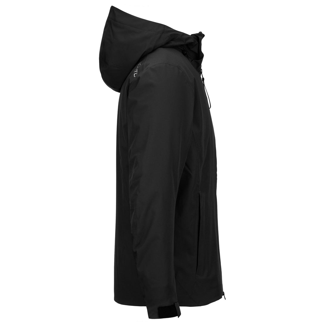 Jackets Man 8CENTO 806 Mid BLACK Dressed Front (jpg Rgb)	