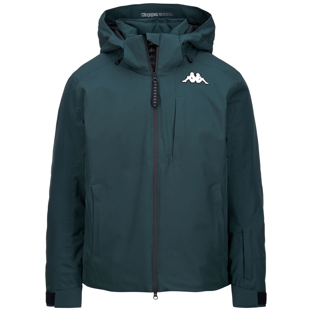 Jackets Man 8CENTO 806 Mid GREEN DARKES - BLACK Photo (jpg Rgb)			