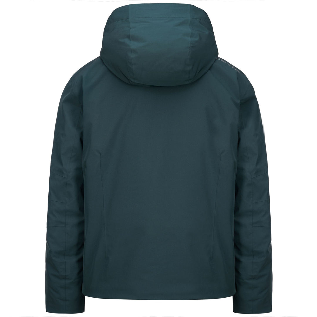 Jackets Man 8CENTO 806 Mid GREEN DARKES - BLACK Dressed Side (jpg Rgb)		