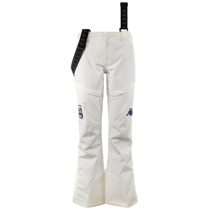 Pants Woman 6CENTO 665C US Sport Trousers WHITE COCONUT Photo (jpg Rgb)			