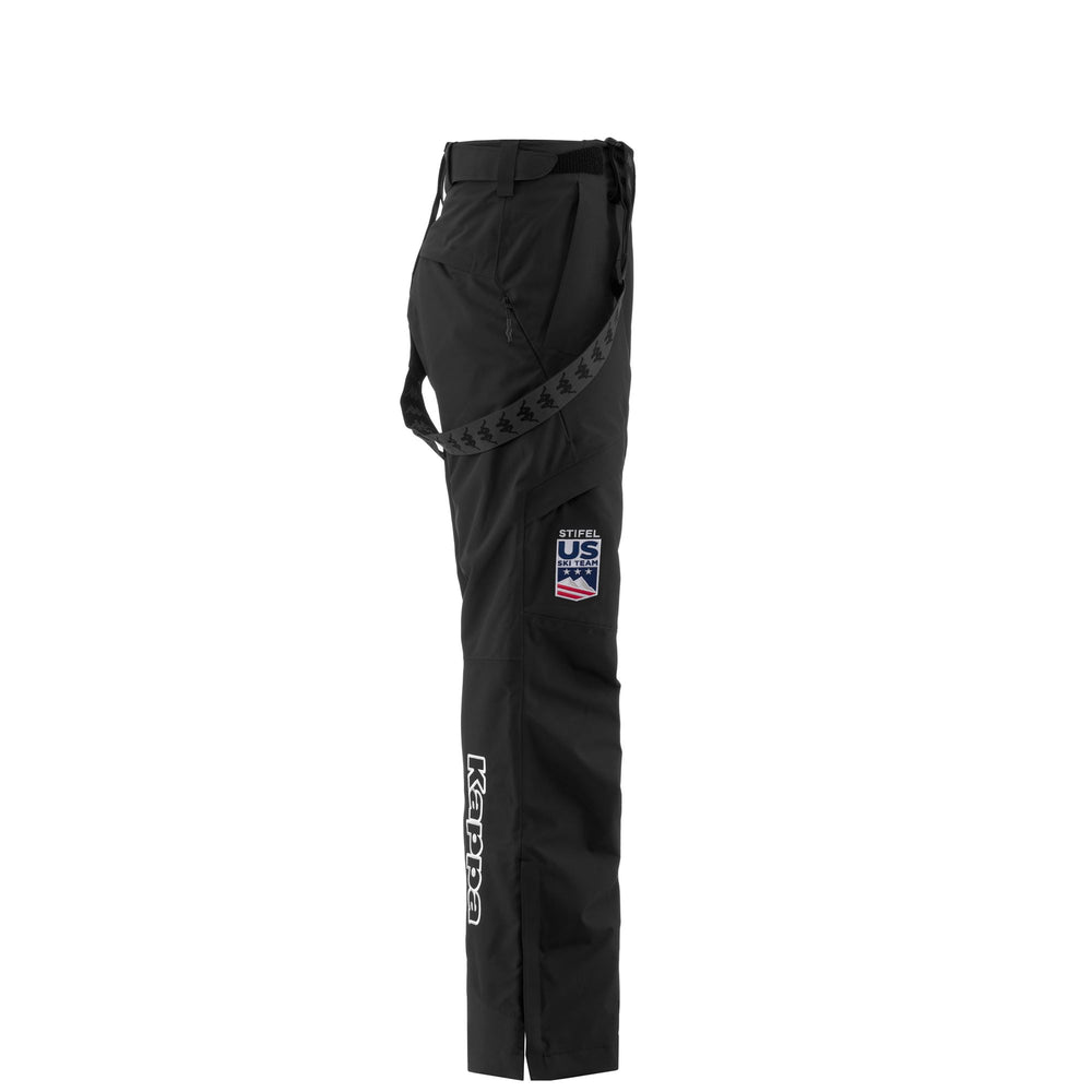 Pants Man 6CENTO 622C US Sport Trousers BLACK Dressed Front (jpg Rgb)	