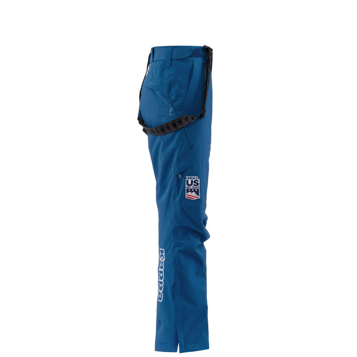 Pants Man 6CENTO 622C US Sport Trousers BLUE DEEP WATER Dressed Front (jpg Rgb)	