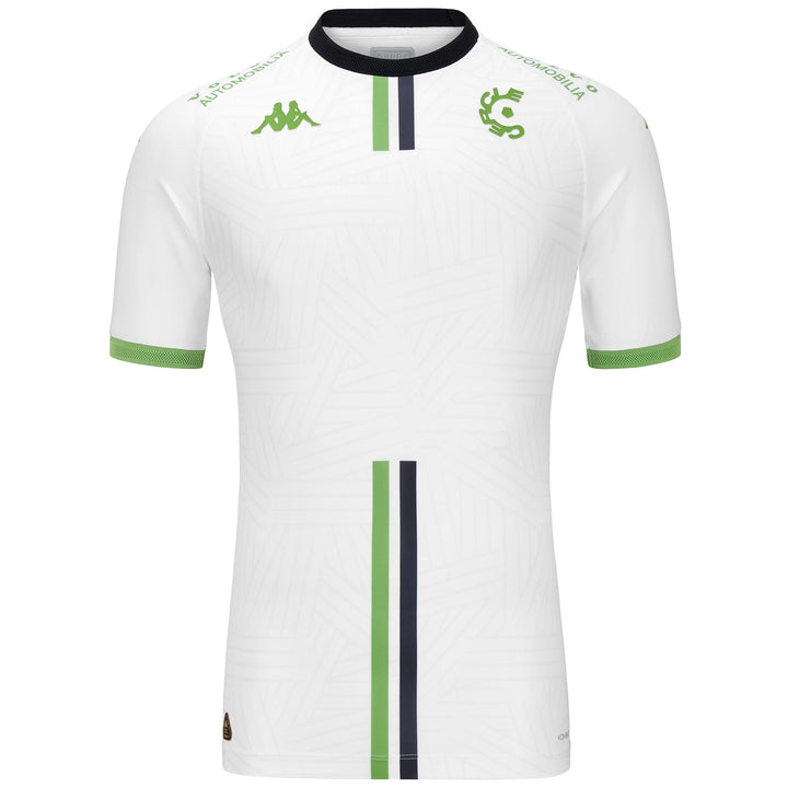 Active Jerseys Man KOMBAT PRO 2025 BRUGGE Shirt WHITE-BLACK-GREEN APPLE Photo (jpg Rgb)			