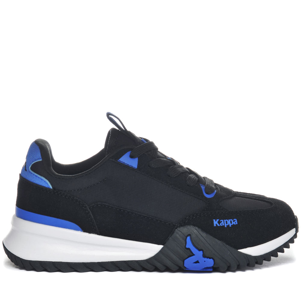 Sneakers Kid unisex AUTHENTIC ARKLOW 1 KID Low Cut BLACK-BLUE ROYAL Photo (jpg Rgb)			