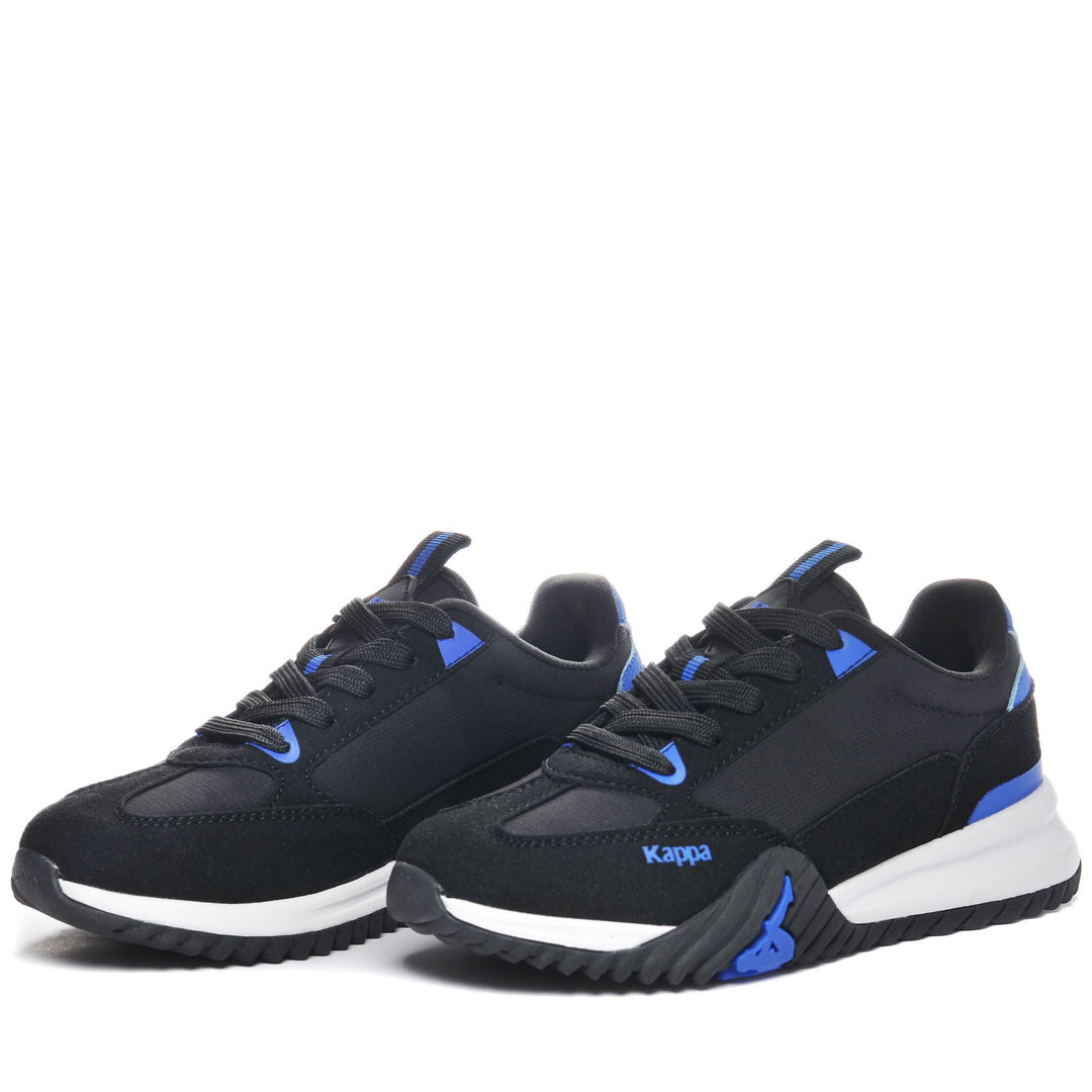 Sneakers Kid unisex AUTHENTIC ARKLOW 1 KID Low Cut BLACK-BLUE ROYAL Detail (jpg Rgb)			