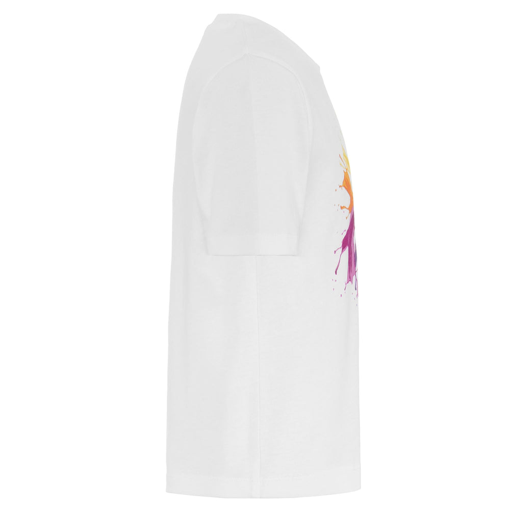 T-ShirtsTop Girl LOGO GRADELA T-Shirt WHITE Dressed Front (jpg Rgb)	