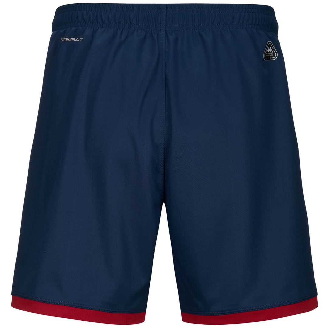 Shorts Man KOMBAT RYDER GENOA Sport Shorts BLUE DK-RED DK DAHLIA Dressed Side (jpg Rgb)		