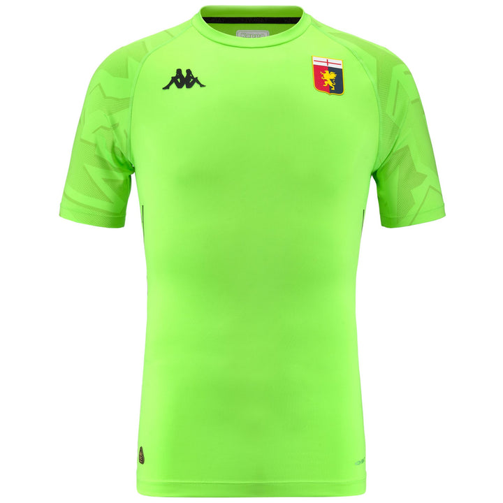 Active Jerseys Man KOMBAT GK PRO 2025 GENOA Shirt NEON GREEN Photo (jpg Rgb)			