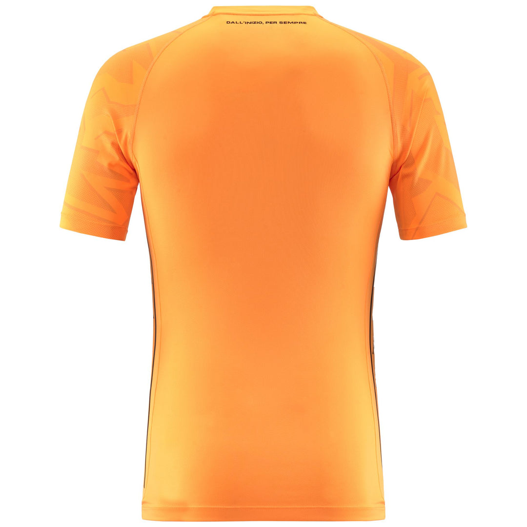 Active Jerseys Man KOMBAT GK PRO 2025 GENOA Shirt NEON ORANGE Dressed Side (jpg Rgb)		