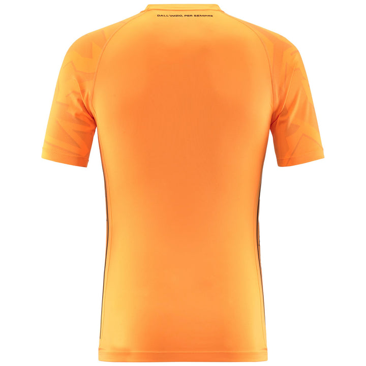 Active Jerseys Man KOMBAT GK PRO 2025 GENOA Shirt NEON ORANGE Dressed Side (jpg Rgb)		