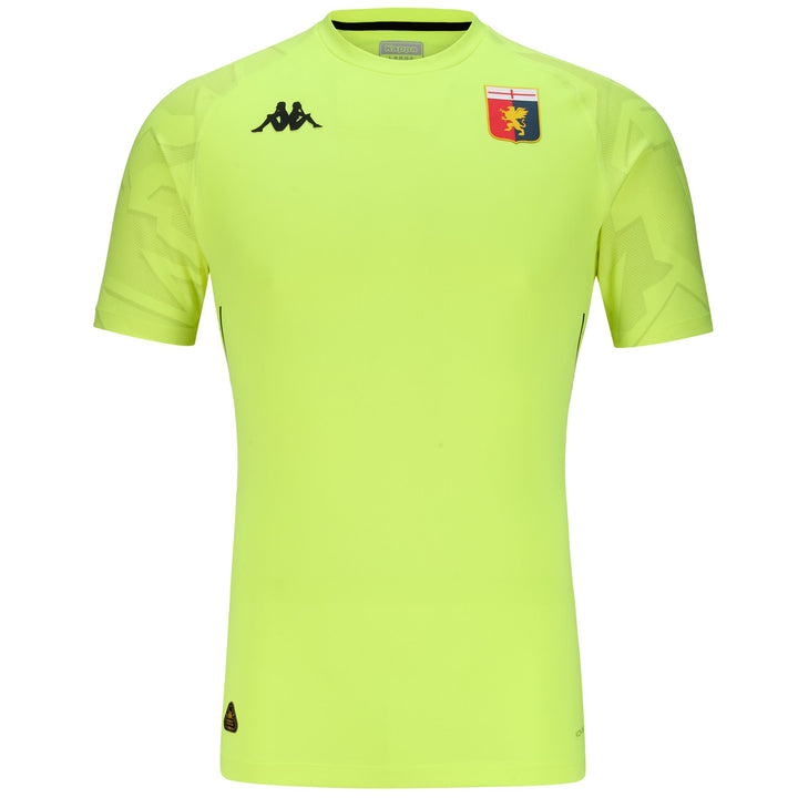 Active Jerseys Man KOMBAT GK PRO 2025 GENOA Shirt NEON YELLOW Photo (jpg Rgb)			