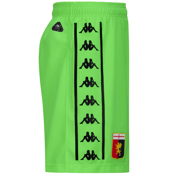 Shorts Man KOMBAT RYDER GENOA Sport Shorts NEON GREEN Dressed Front (jpg Rgb)	