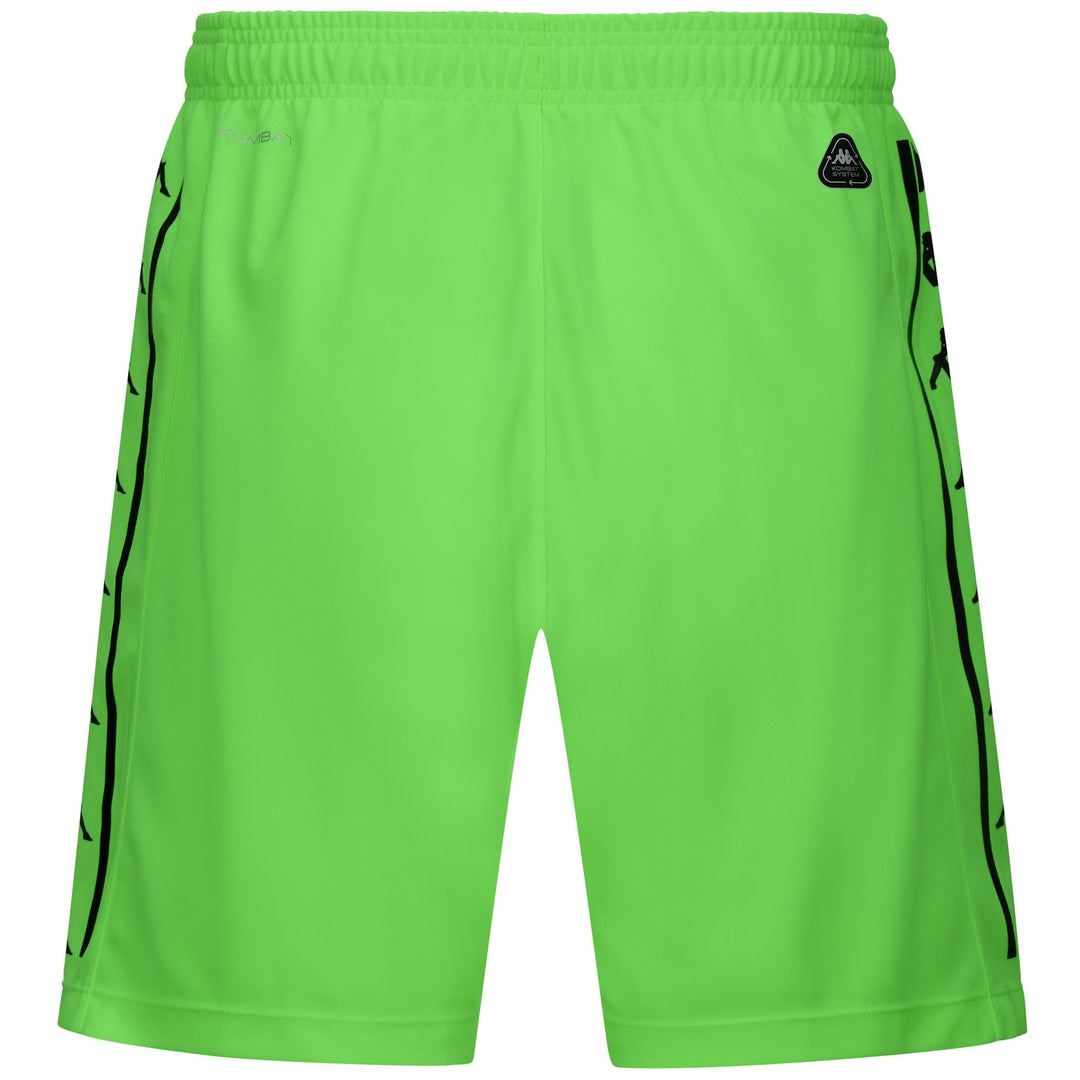 Shorts Man KOMBAT RYDER GENOA Sport Shorts NEON GREEN Dressed Side (jpg Rgb)		