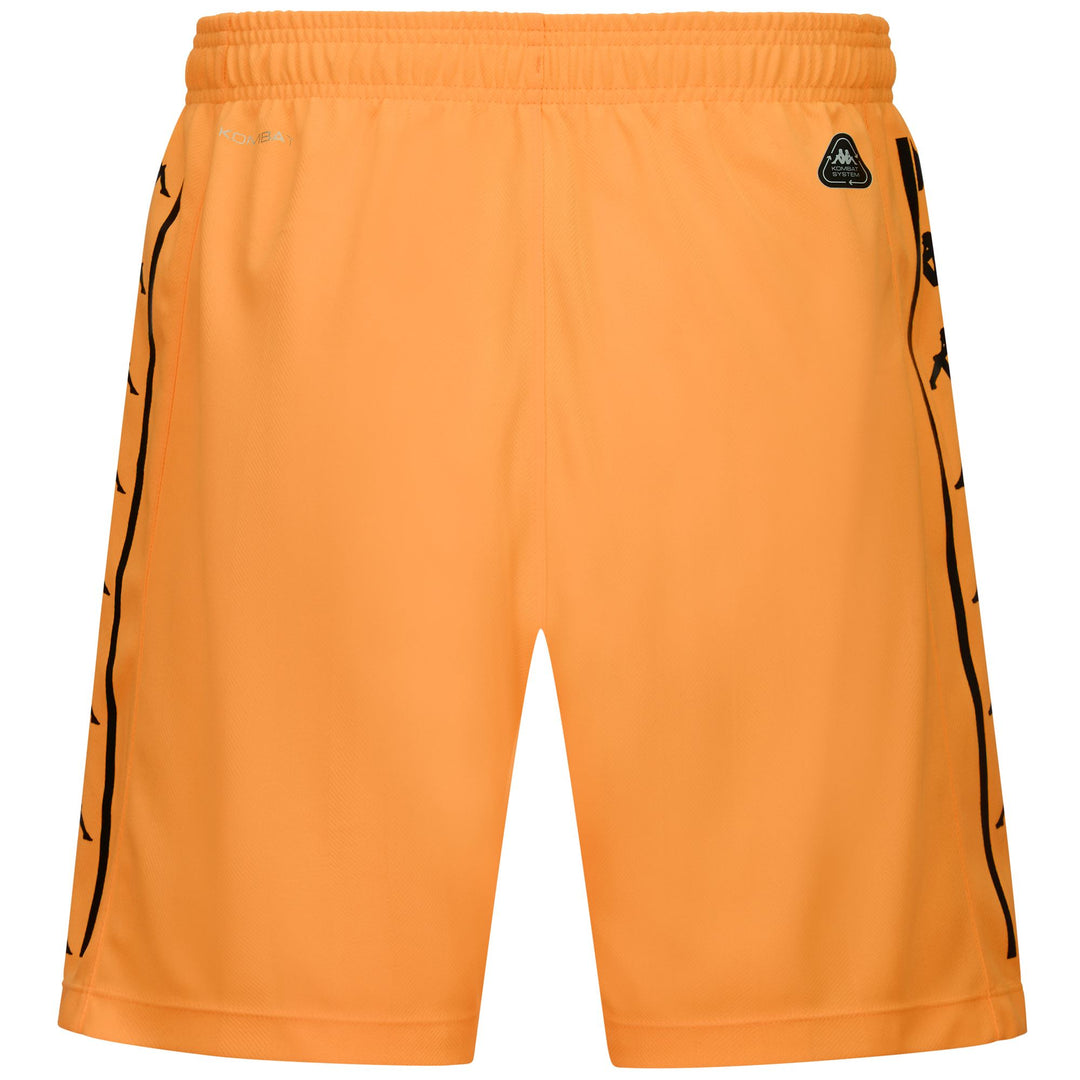 Shorts Man KOMBAT RYDER GENOA Sport Shorts NEON ORANGE Dressed Side (jpg Rgb)		