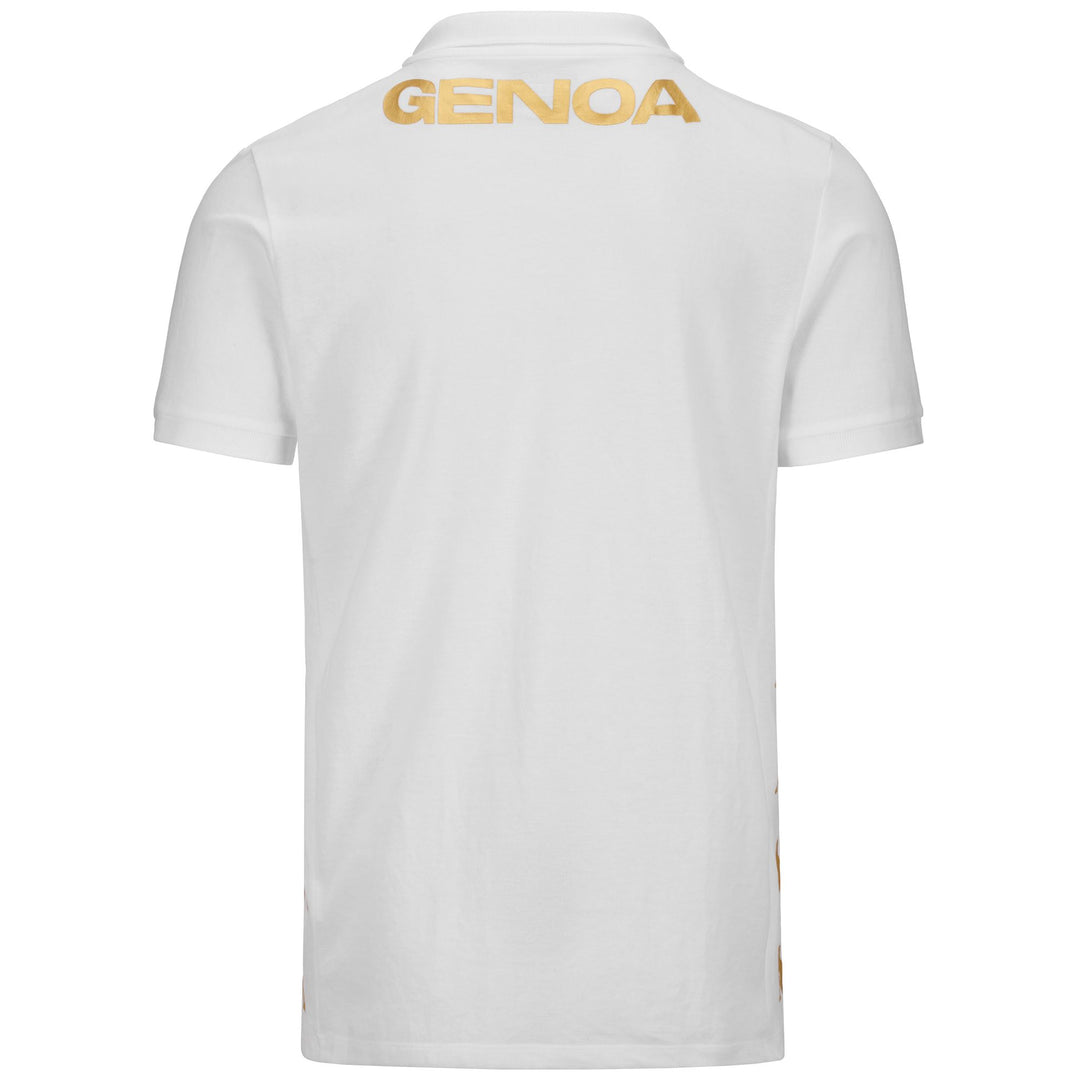 Polo Shirts Man GASTIO GENOA Polo WHITE Dressed Side (jpg Rgb)		