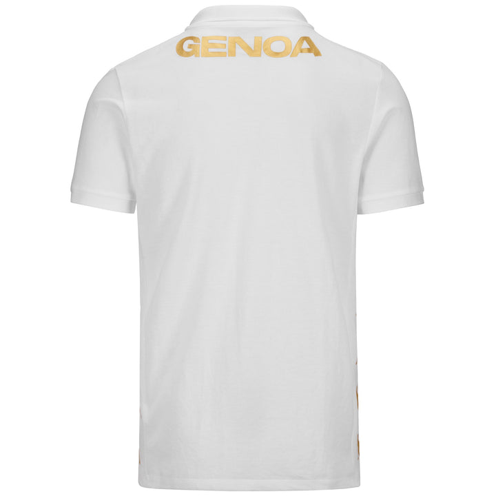 Polo Shirts Man GASTIO GENOA Polo WHITE Dressed Side (jpg Rgb)		