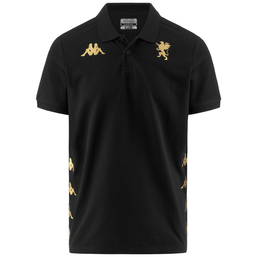 Polo Shirts Man GASTIO GENOA Polo BLACK Photo (jpg Rgb)			