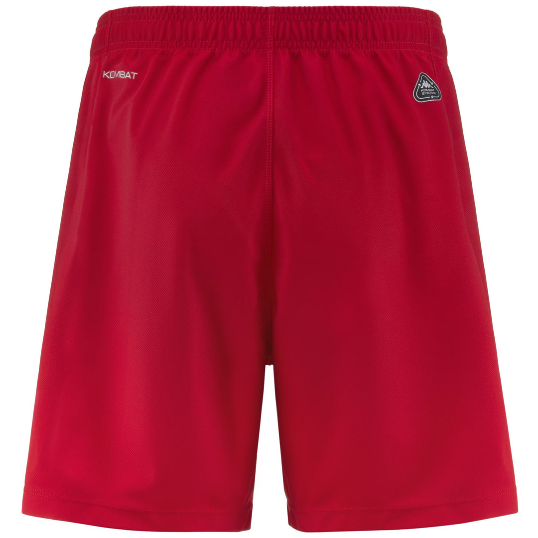 Shorts Man KOMBAT RYDER FIORENTINA Sport Shorts RED Dressed Side (jpg Rgb)		