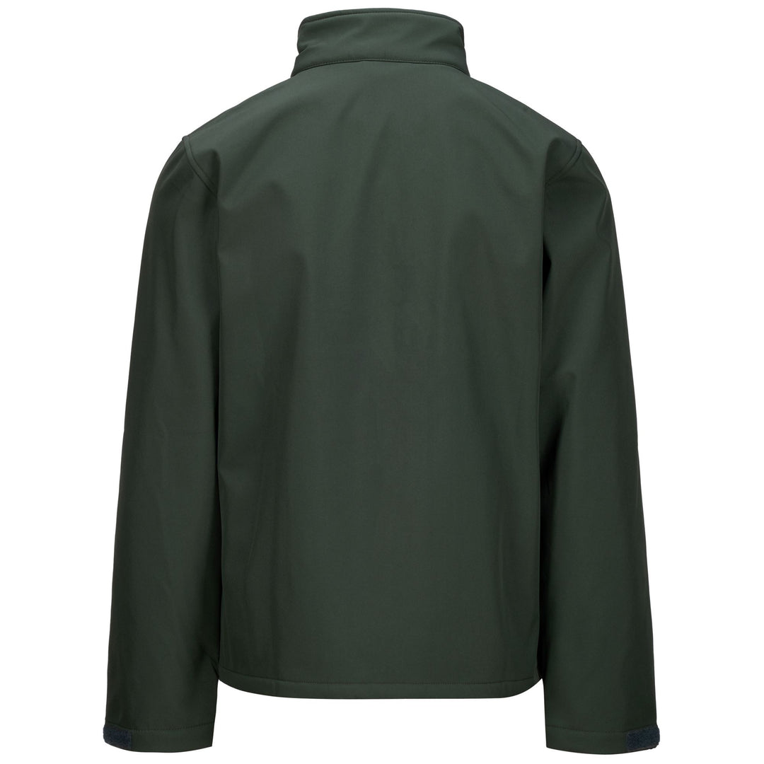 Jackets Man LOGO DIRO Short GREEN BLACKISH Dressed Side (jpg Rgb)		