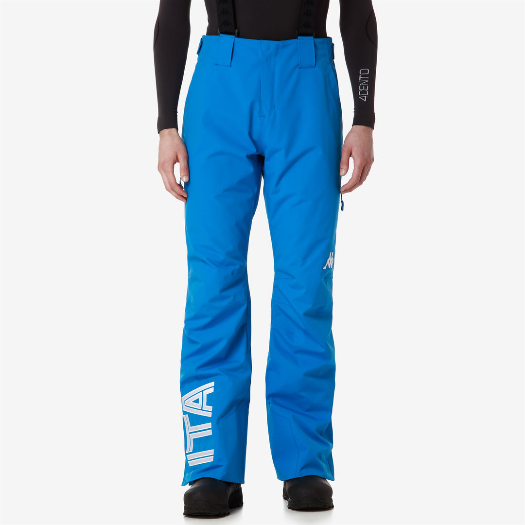 Pants Man 6CENTO 622A HZ ITA Sport Trousers BLUE BRILLIANT Detail (jpg Rgb)			