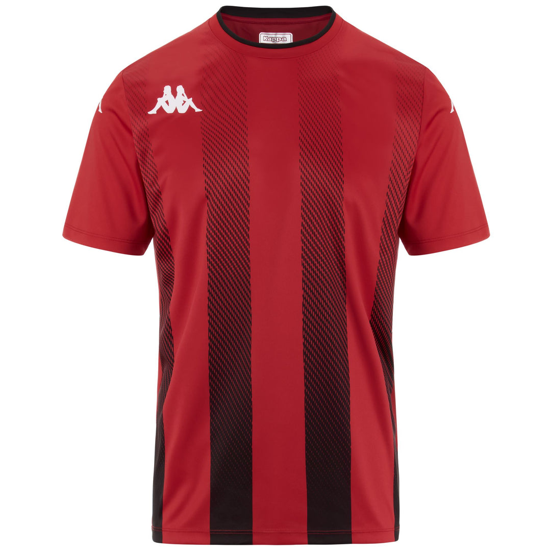 Active Jerseys Man KAPPA4FOOTBALL BUGO Shirt RED CHINESE - BLACK Photo (jpg Rgb)			