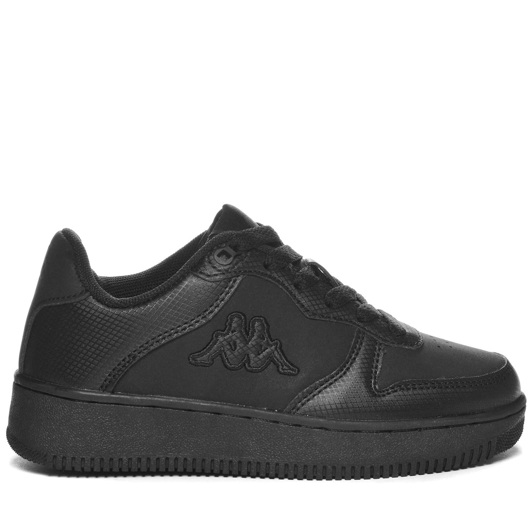 Sneakers Kid unisex LOGO MASERTA KID Low Cut BLACK Photo (jpg Rgb)			