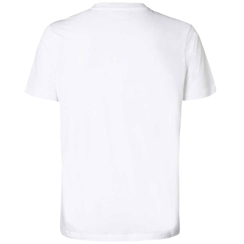 T-ShirtsTop Man LOGO EMIRO T-Shirt WHITE Dressed Front (jpg Rgb)	