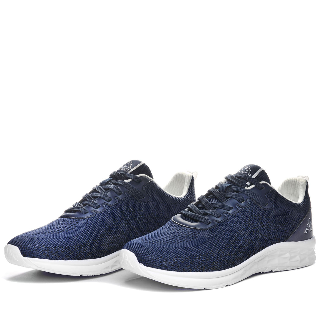 Sneakers Unisex LOGO ROSTIE Low Cut BLUE MARINE-WHITE Detail (jpg Rgb)			