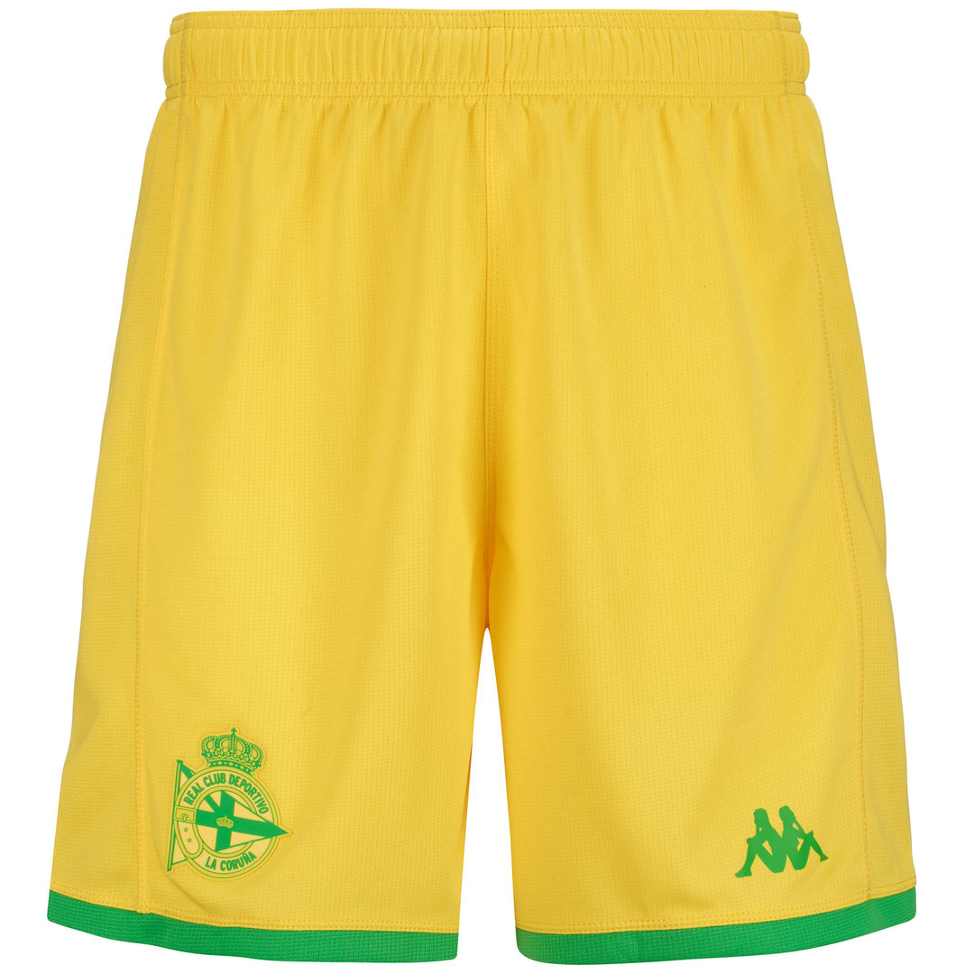 Shorts Man KOMBAT RYDER DEPORTIVO Sport Shorts YELLOW-GREEN Photo (jpg Rgb)			