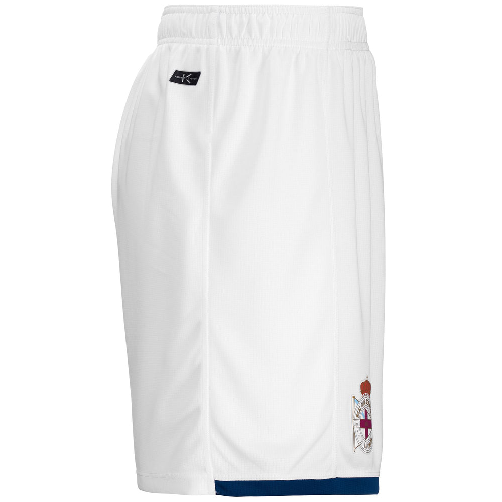 Shorts Man KOMBAT RYDER DEPORTIVO Sport Shorts WHITE-BLUE DK Dressed Front (jpg Rgb)	