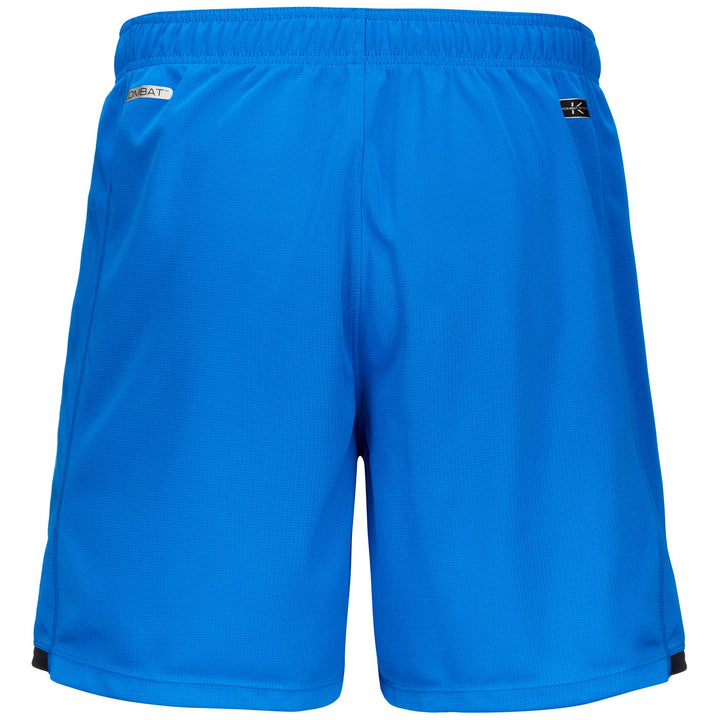 Shorts Man KOMBAT RYDER DEPORTIVO Sport Shorts BLUE ROYAL-BLACK-ORANGE Dressed Side (jpg Rgb)		