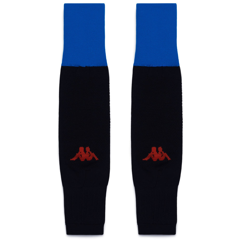 Socks Man KOMBAT SPOLF PRO DEPORTIVO 1PACK Istant Film BLACK-BLUE ROYAL-ORANGE Dressed Front (jpg Rgb)	