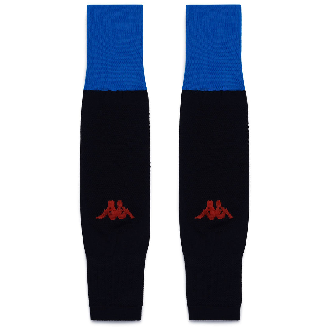 Socks Man KOMBAT SPOLF PRO DEPORTIVO 1PACK Istant Film BLACK-BLUE ROYAL-ORANGE Dressed Front (jpg Rgb)	