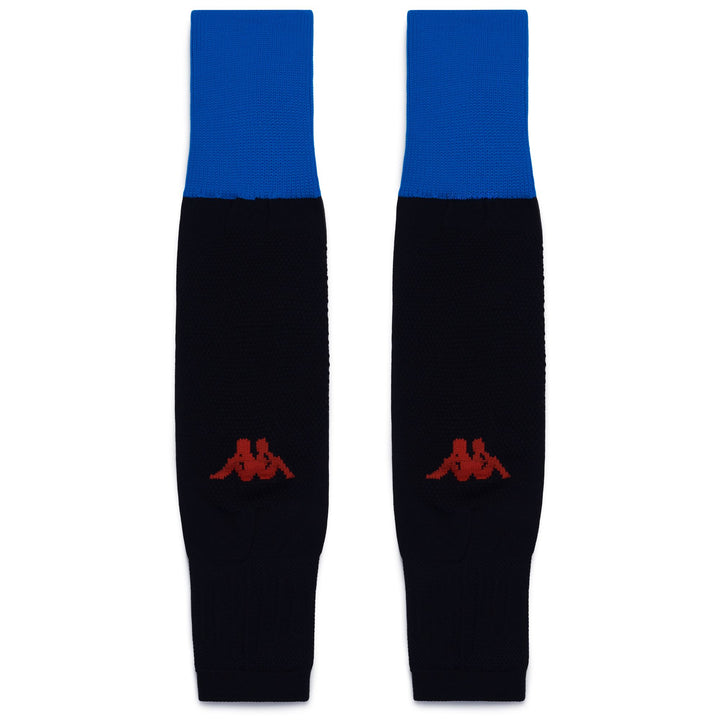 Socks Man KOMBAT SPOLF PRO DEPORTIVO 1PACK Istant Film BLACK-BLUE ROYAL-ORANGE Dressed Front (jpg Rgb)	