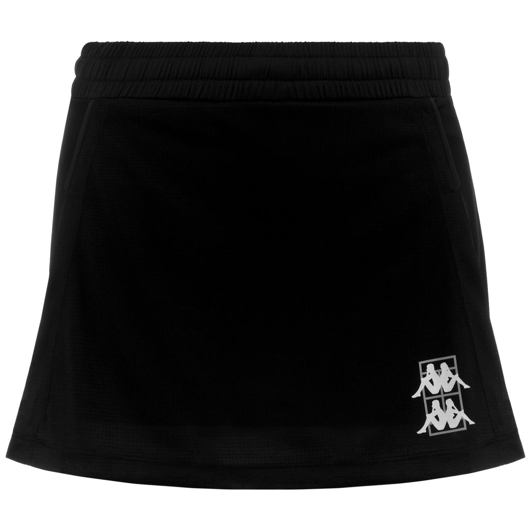 Skirts Woman KOMBAT PADEL FEVASI Short BLACK - BLACK PURE Photo (jpg Rgb)			